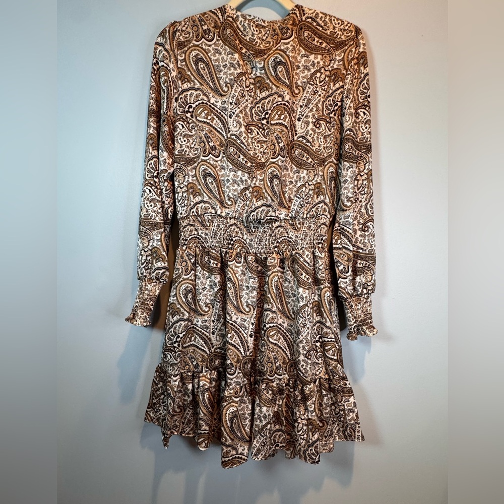 Michael Kors Brown Paisley Dress - Picture 10 of 11